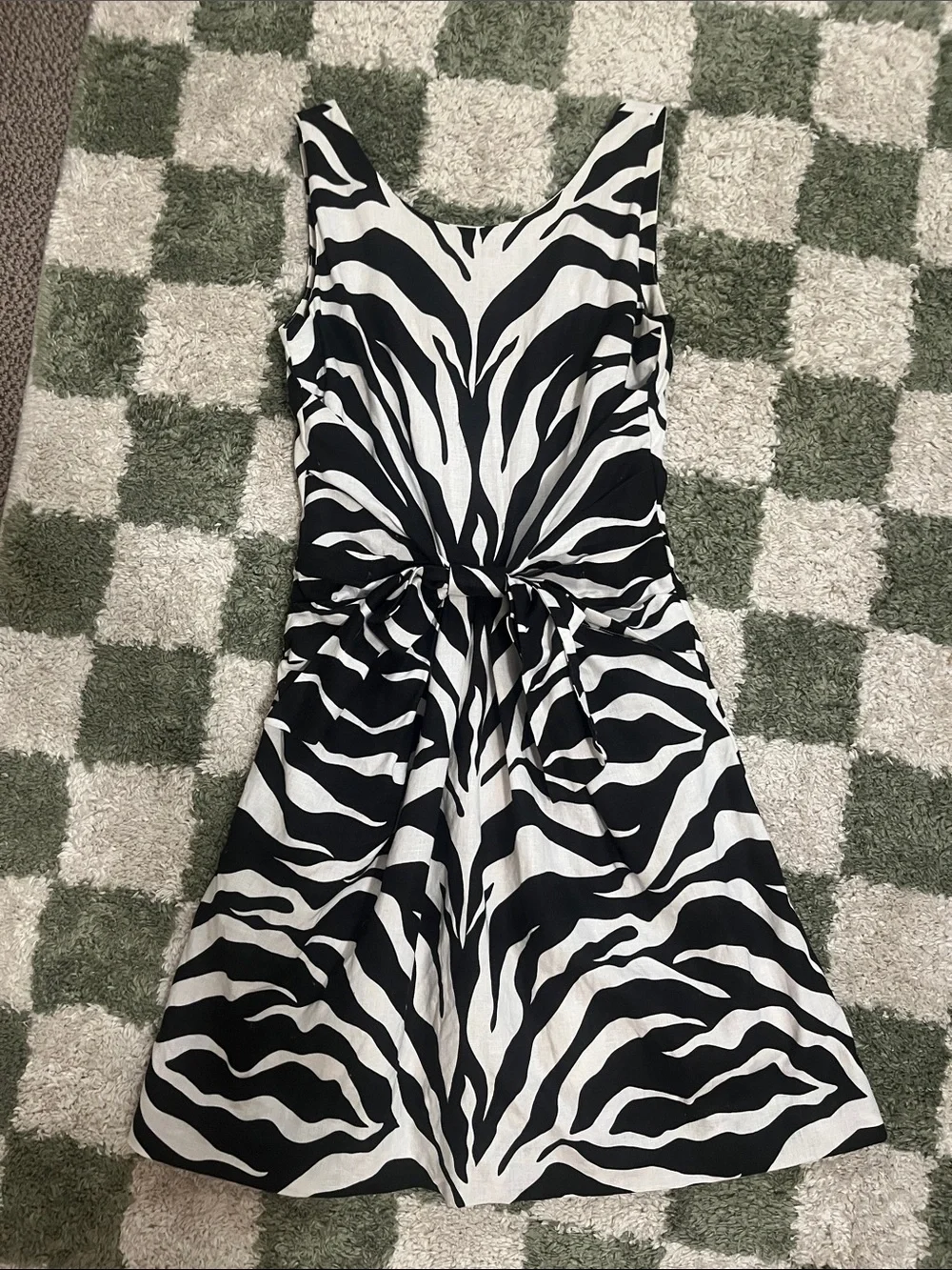 Kate spade zebra print dress